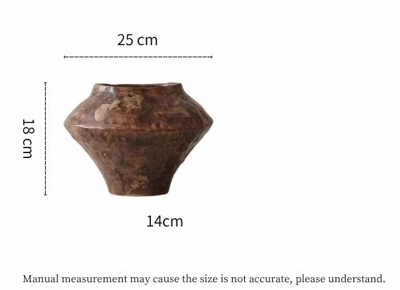 Gohobi Japanese-style Wabi Sabi Handmade Zen Large Vase 024