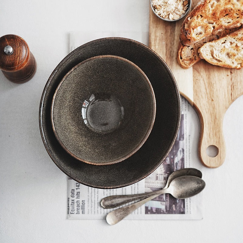 Gohobi Vintage Kiln-Change Ceramic Bowl