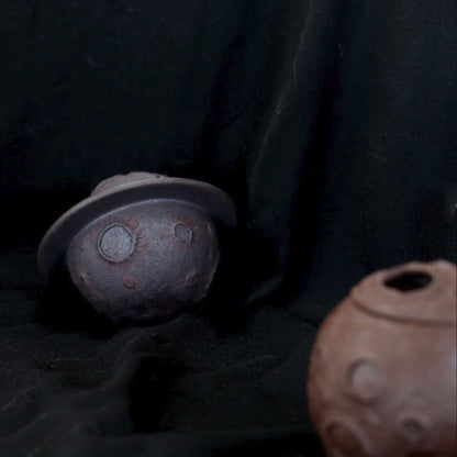 [奇怪先生 x Gohobi Gallery] Purple Clay Planet Gaiwan