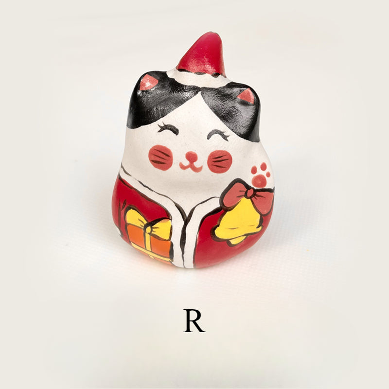 Gohobi x Little Diary Handmade Ceramic Lucky Cat