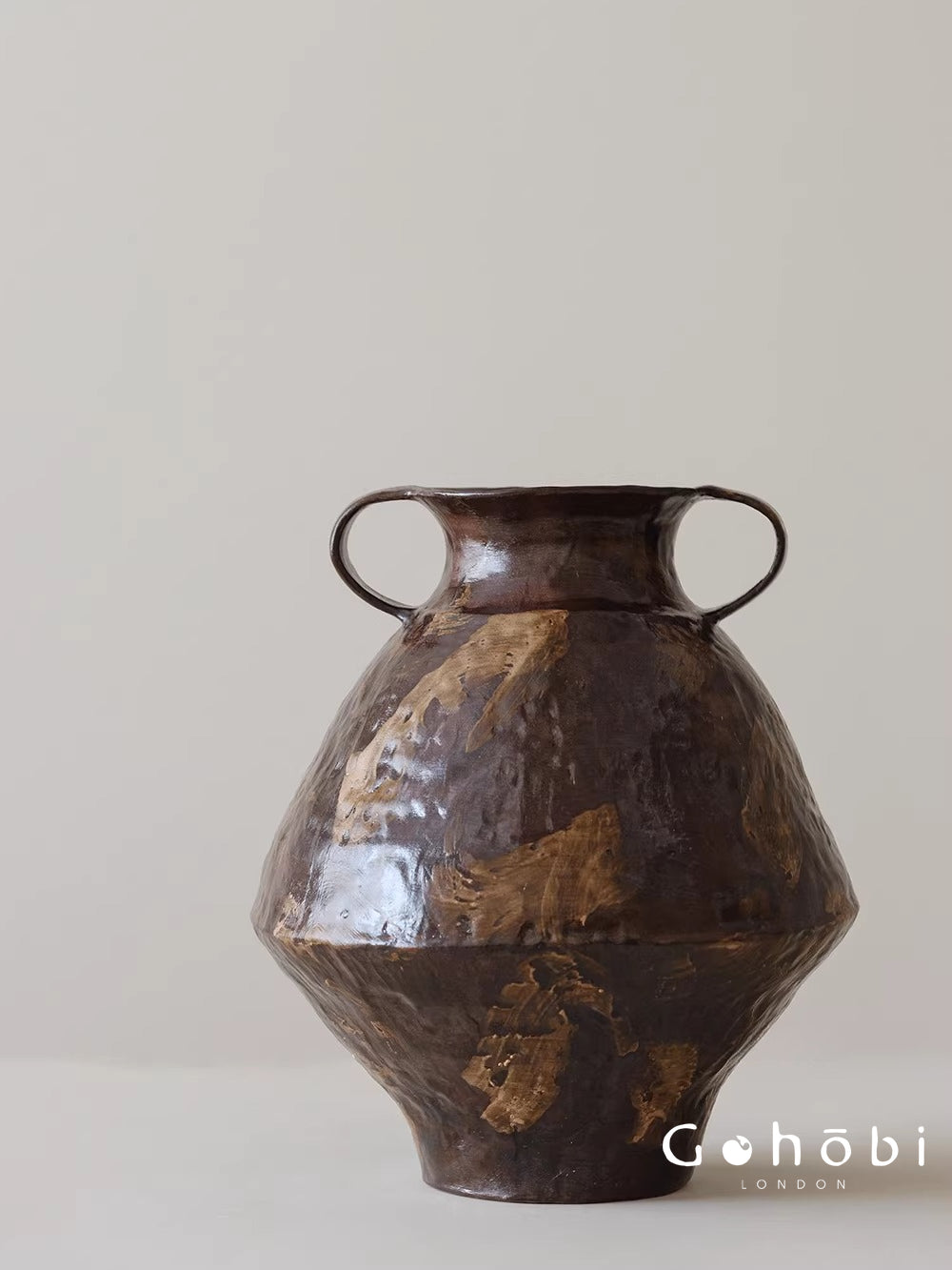 Gohobi Japanese-style Wabi Sabi Handmade Zen Large Vase 026