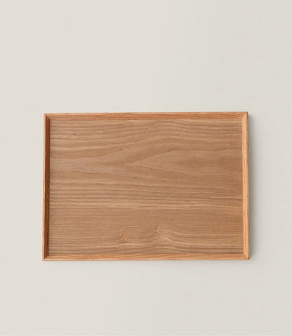 Gohobi Japanese-Style Solid Wood Serving Tray