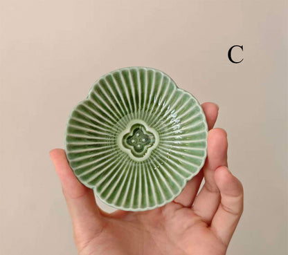 Gohobi Japanese Mino-yaki Ice Crack Small Plate [Made in Japan] – Sauce & Dipping Dish