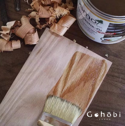 Gohobi Handmade Solid Wood Storage Cabinet – Multi-Layer Wooden Shelving Unit for Living Room or Study | FSC Certified Furniture