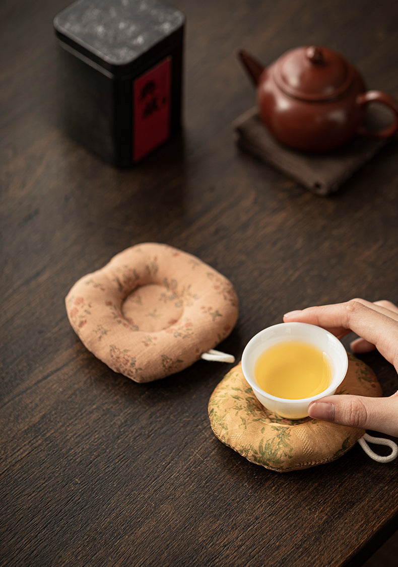 Gohobi Fabric Round Coaster