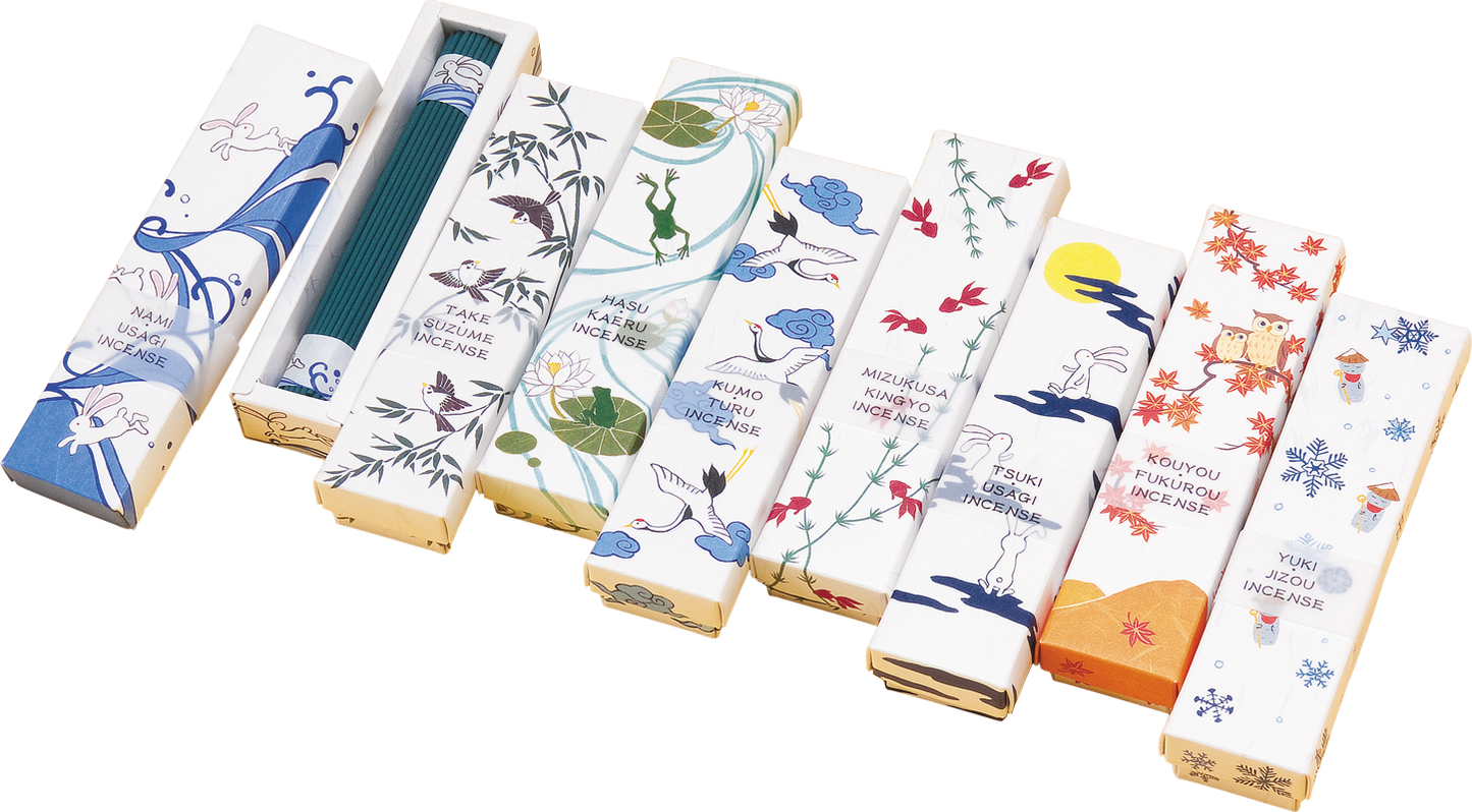 Gohobi x Kousaido ENGIMONO Hina Sakura Incense Stick [Made in Japan]