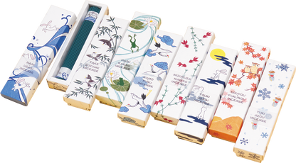 Gohobi x Kousaido ENGIMONO Rabbit in the wave Incense Stick [Made in Japan]