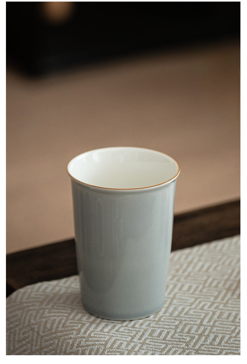 Gohobi Japanese Style Ice Grey and Green Tea Cup 002