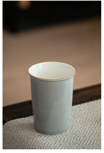 Gohobi Japanese Style Ice Grey and Green Tea Cup 002