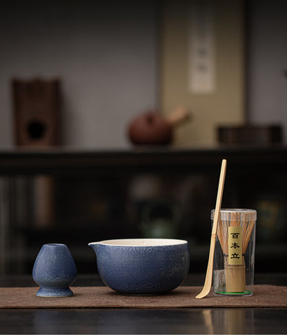 Gohobi Ceramic Matcha Set 036 Ancient Rhyme