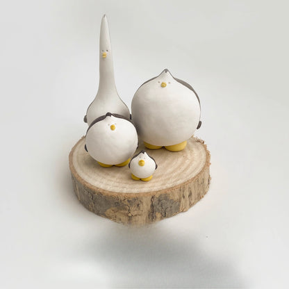 Gohobi x Little Diary Handmade Ceramic Penguin