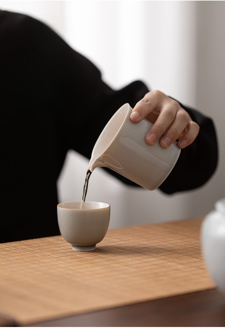 Gohobi Japanese Style Ice Grey Pitcher 003