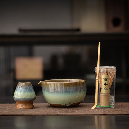 Gohobi Ceramic Matcha Set 037 Starry Sky