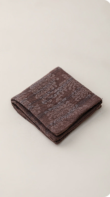 Torchon Gongfu en coton et lin teint à la main Gohobi