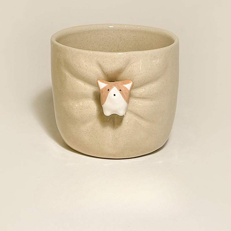 Gohobi x Little Diary Handmade Ceramic Animals Mugs