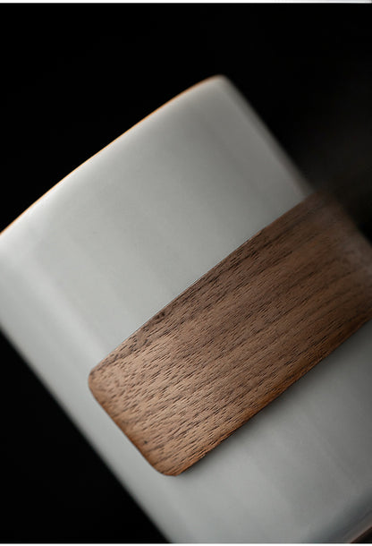 Gohobi Japanese Style Ice Grey and Green Tea Cup 001