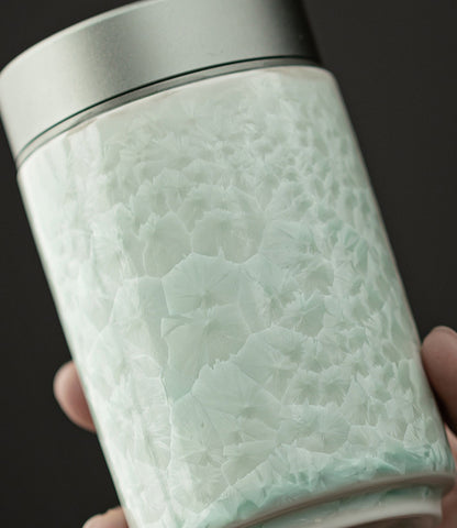 Gohobi Crystal Glazed Storage Jar 001