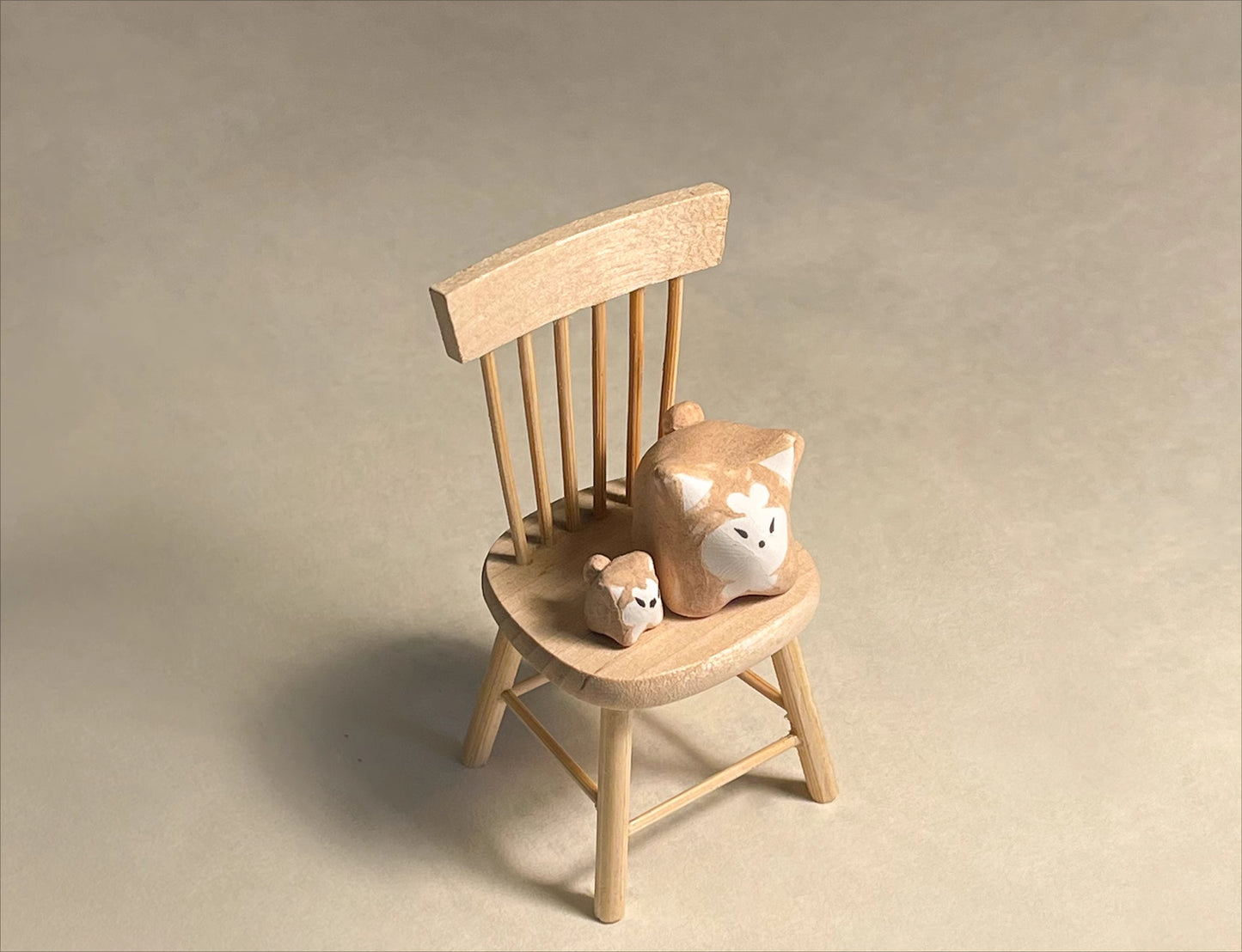 Gohobi x Little Diary Handmade Ceramic Akita Shiba Inu Dog