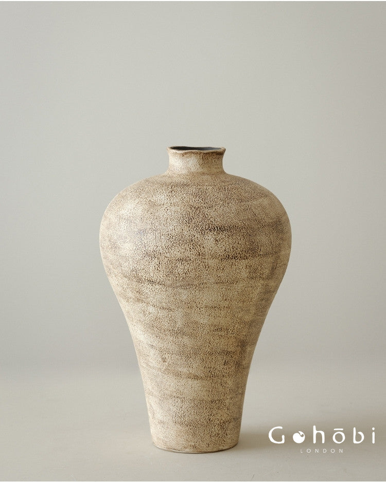 Gohobi Japanese-style Wabi Sabi Handmade Zen Large Vase 022