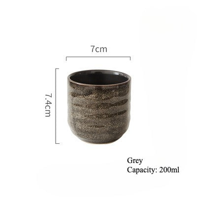 Gohobi Japanese-Style Kiln-Change Ceramic Tea Cup
