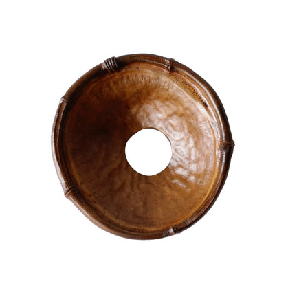 Gohobi Lacquer Handmade Bamboo Tea Funnel – Natural Large Bamboo Tea Utensil for Gongfu Tea