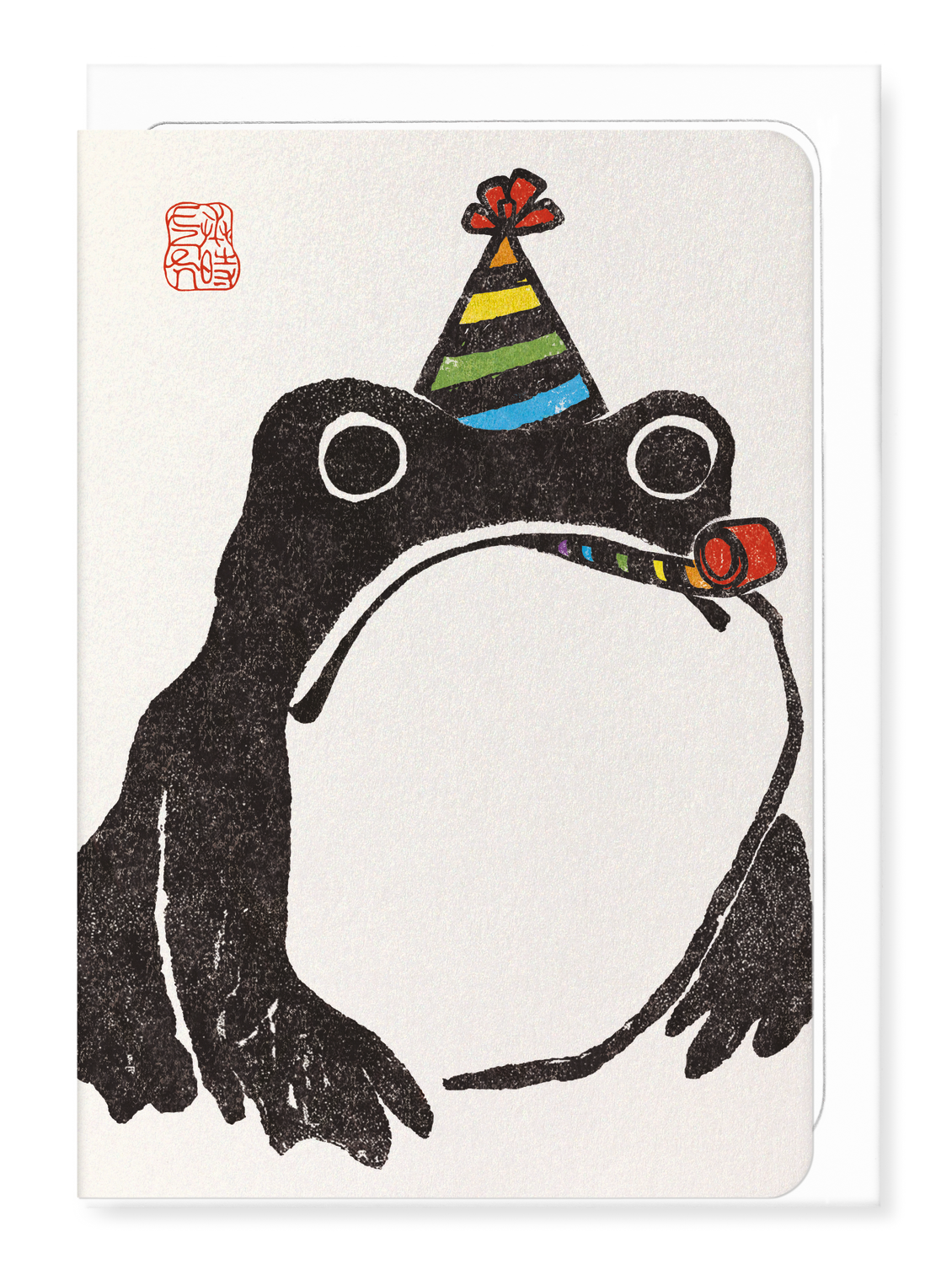 Ezen Designs PARTY EZEN FROG: Greeting Card [Made in the UK]