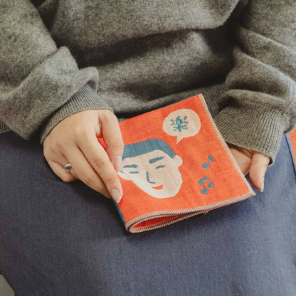 HereThe Hightide New Retro Gauze Handkerchief