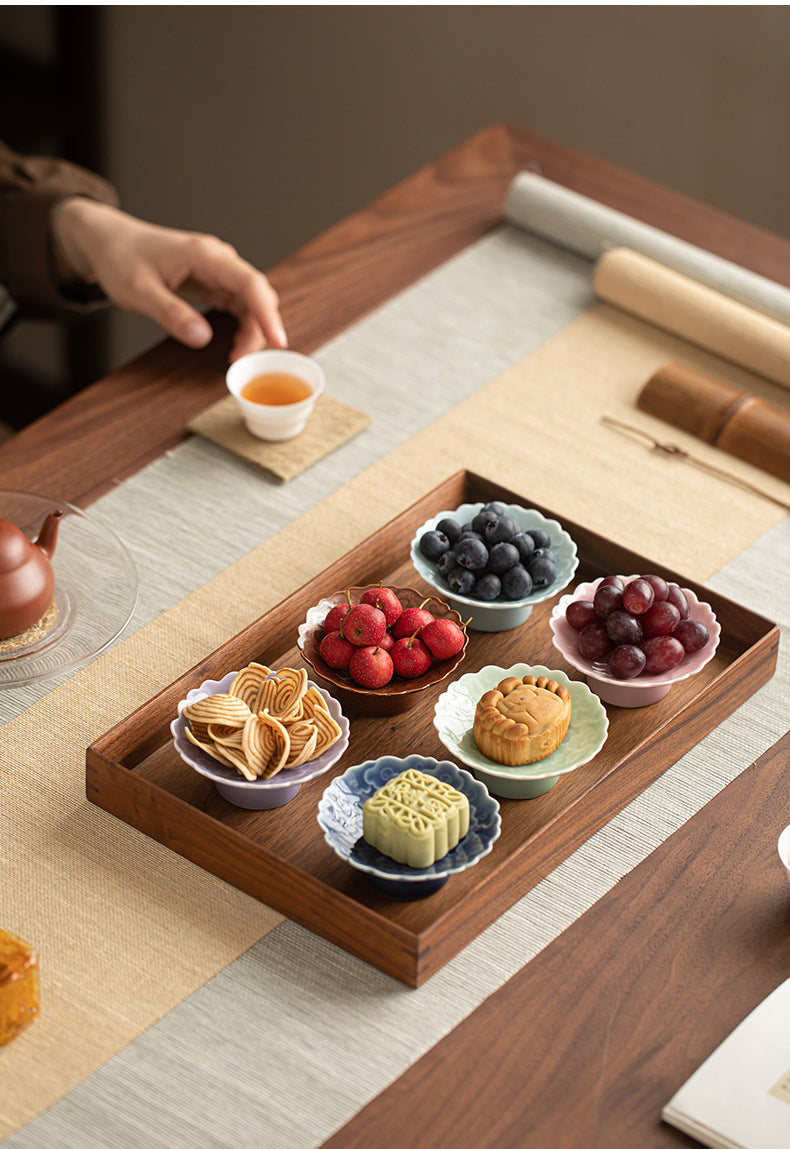 Gohobi, petite assiette de fruits glacés japonais traditionnels - Cloud 010