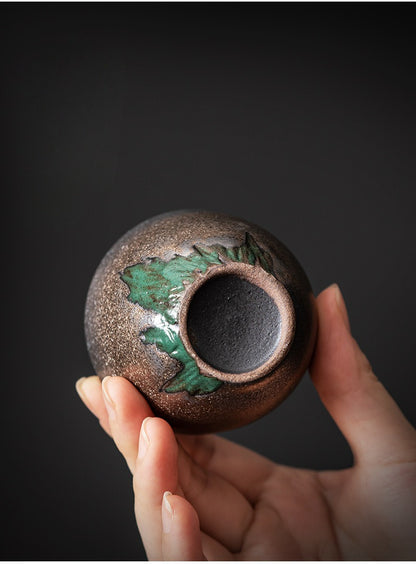 Gohobi Vintage Gilded Ceramic Tea Cup