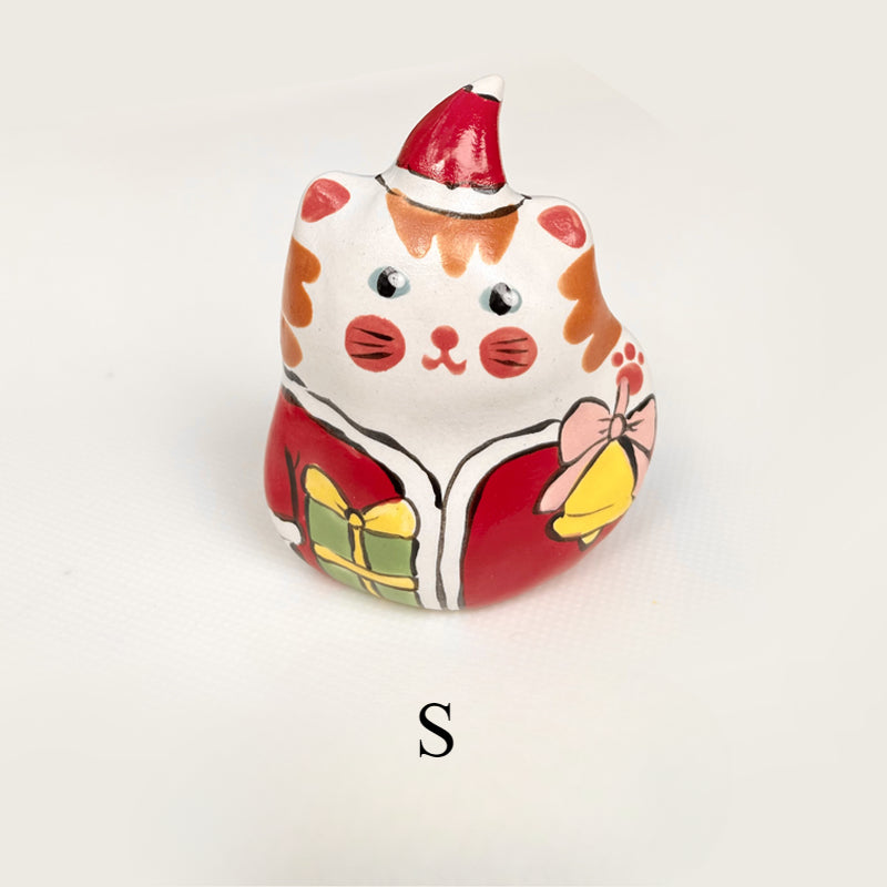 Gohobi x Little Diary Handmade Ceramic Lucky Cat