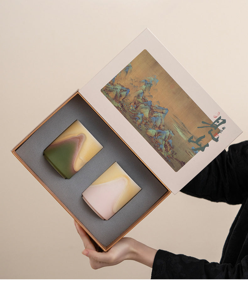 Gohobi Colourful Mountain Tea Cup 002