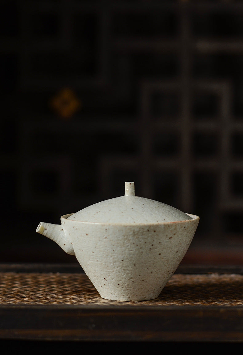 Gohobi Handmade Japanese Style Black and White Gaiwan