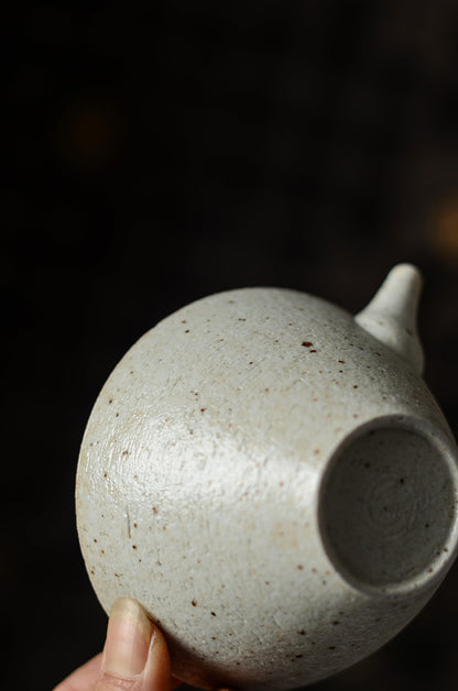 Gohobi Handmade Japanese Style Black and White Gaiwan