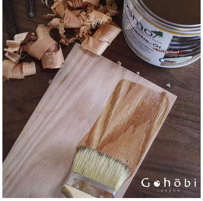 Gohobi Nordic Solid Wood Fabric Sofa – Handmade Double Sofa for Living Room or Small Apartment | FSC Certified Furniture