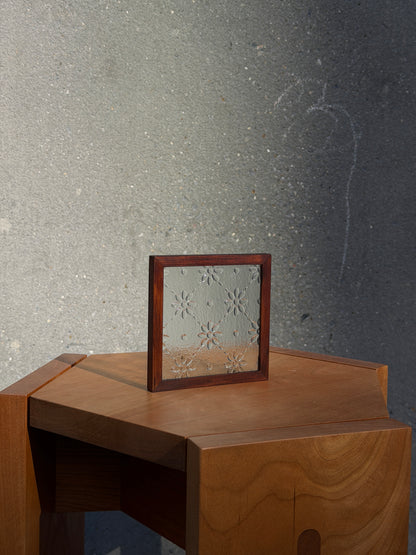 Gohobi Taiwanese Patterned Glass Coaster & Storage Box