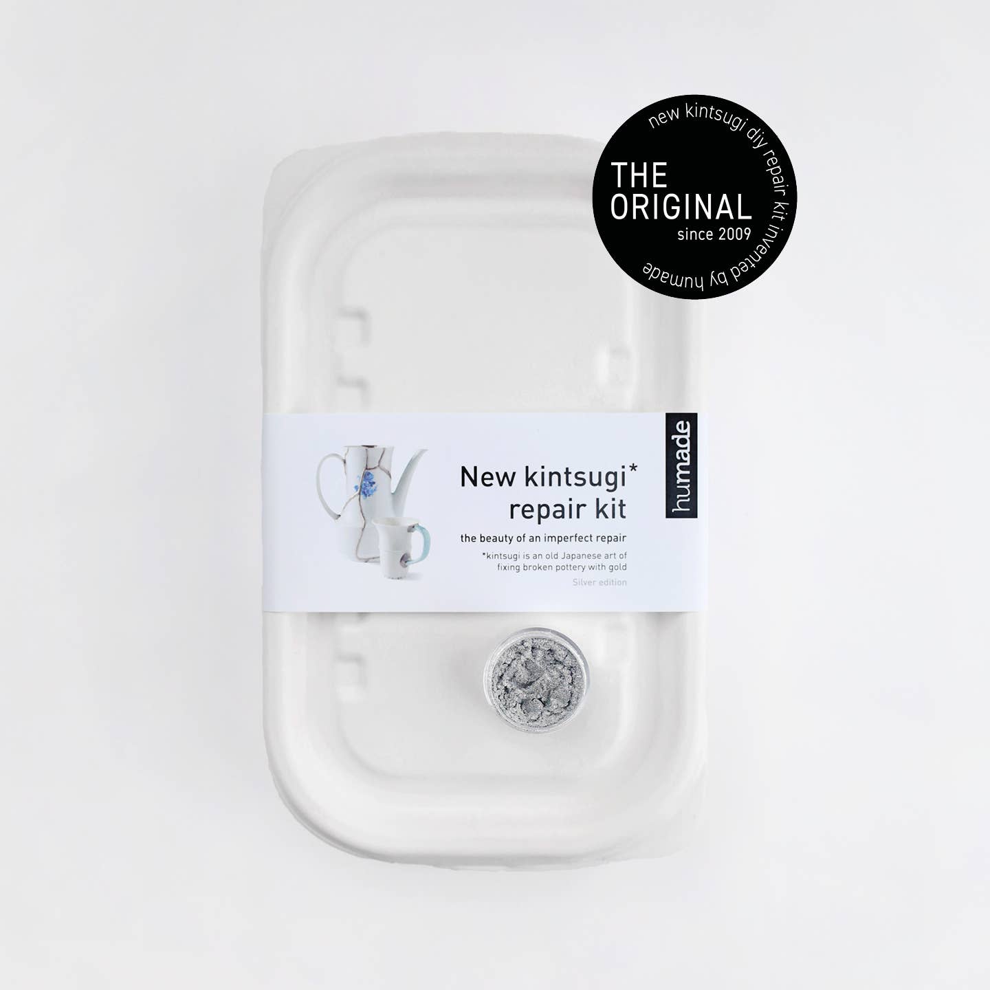 Gohobi x Humade Kintsugi kit, silver | the original retail package since 2009