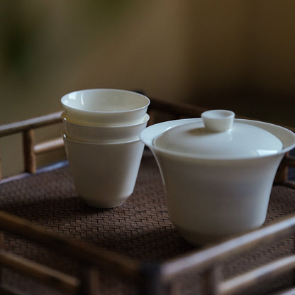 Tasse à thé blanc fine Gohobi Song