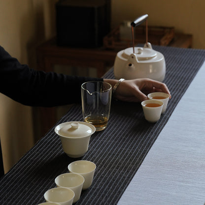 Tasse à thé blanc fine Gohobi Song