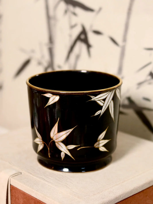 [清和堂 x Gohobi Gallery] Hand-painted Bamboo Black Tea Cup