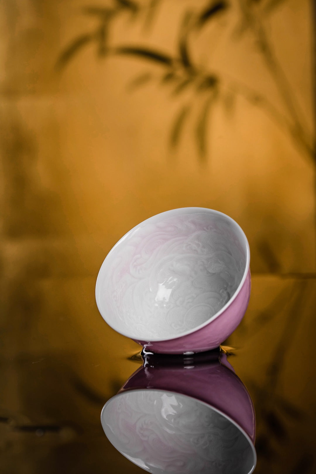 [清本源 x Gohobi Gallery] Inner-Molded Ocean Wave Pattern · Twelve Colors Series · Ying Pink Egg Cup