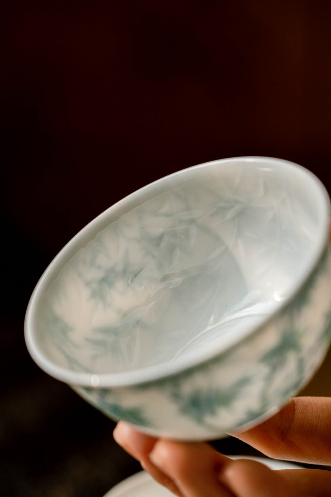 [清本源 x Gohobi Gallery] Tasse à thé de vigne de lotus bleu