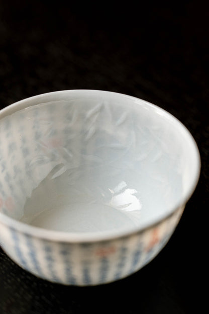 [清本源 x Gohobi Gallery] Tasse à thé de vigne de lotus bleu