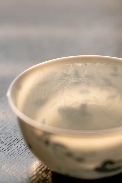 [清本源 x Gohobi Gallery] Tasse à thé de vigne de lotus bleu