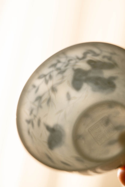 [清本源 x Gohobi Gallery] Tasse à thé de vigne de lotus bleu