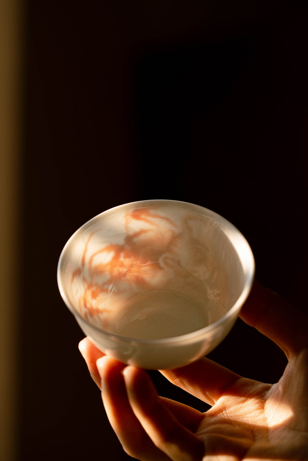 [清本源 x Gohobi Gallery] Tasse à thé de vigne de lotus bleu