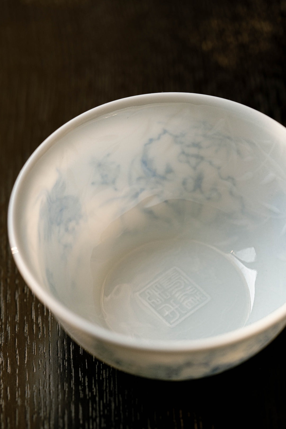[清本源 x Gohobi Gallery] Tasse à thé de vigne de lotus bleu