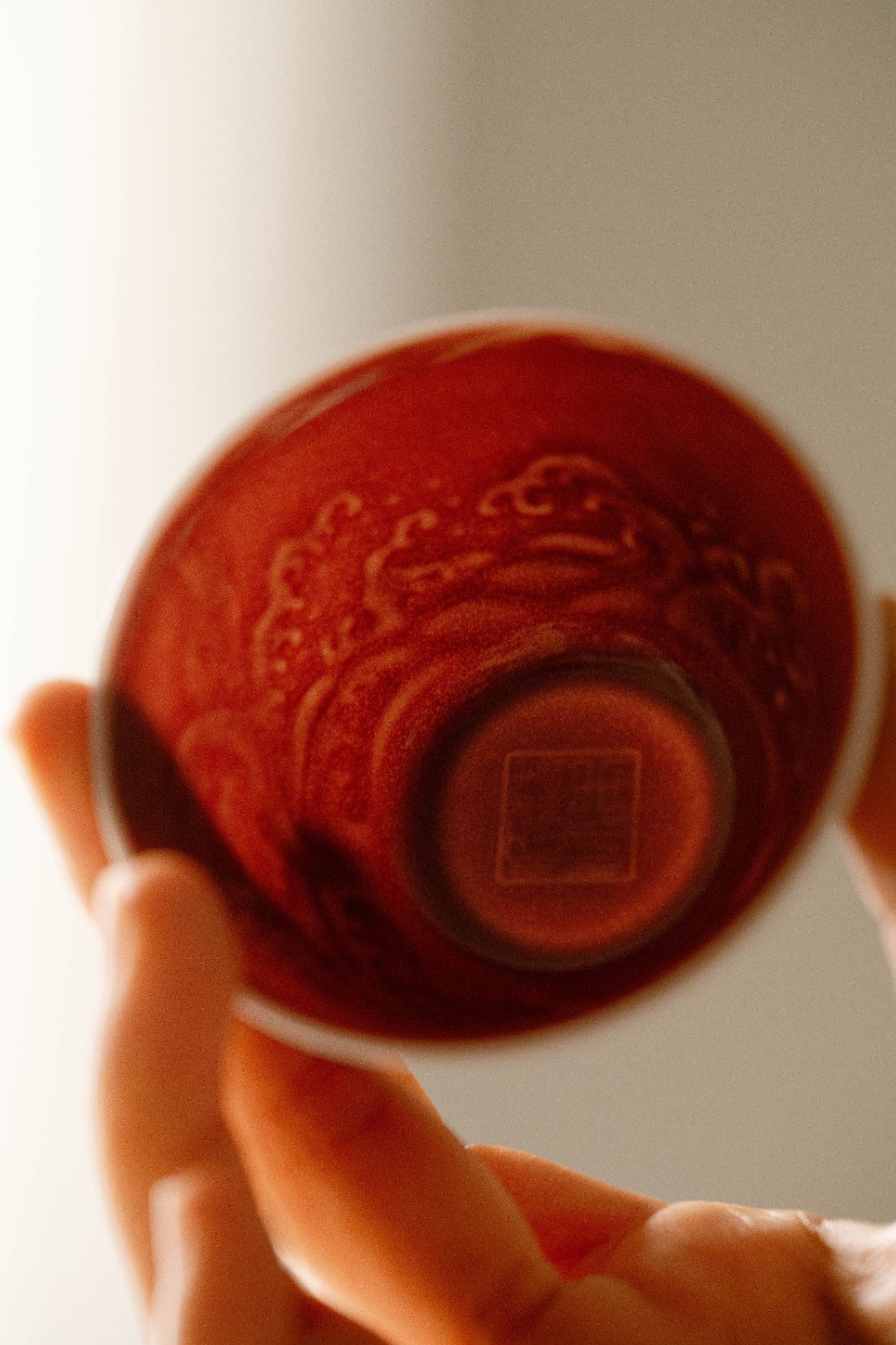 [清本源 x Gohobi Gallery] Tasse à thé de vigne de lotus bleu