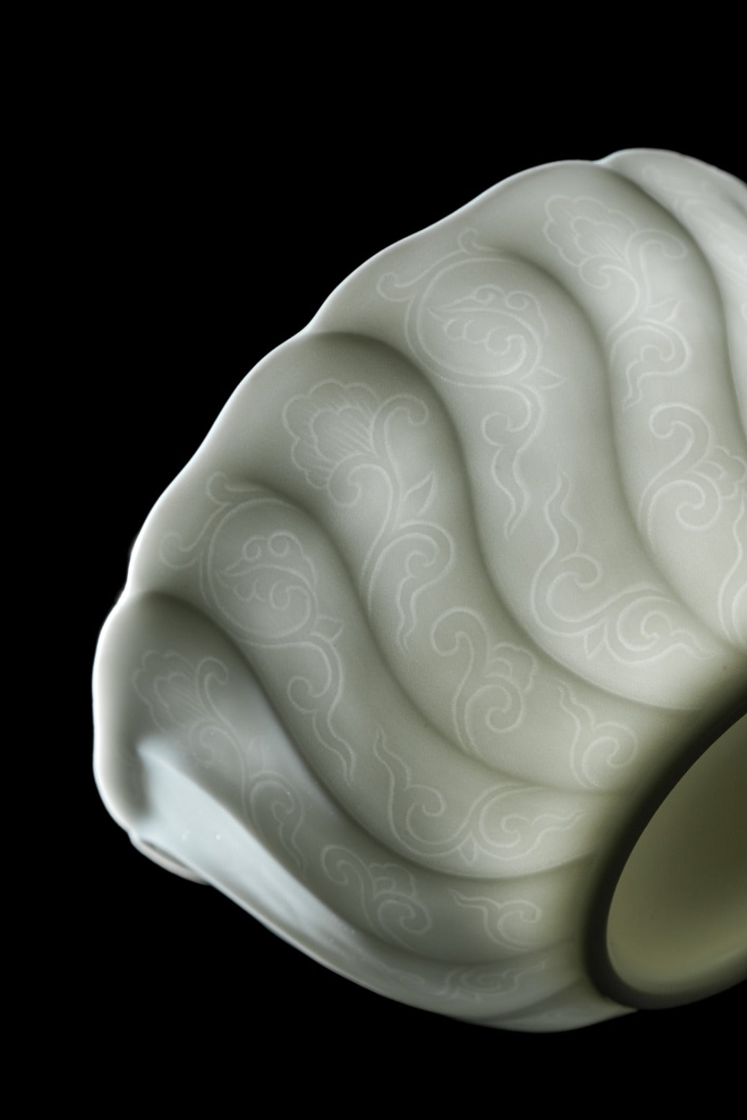 [清本源 x Gohobi Gallery] Tasse à thé de vigne de lotus bleu