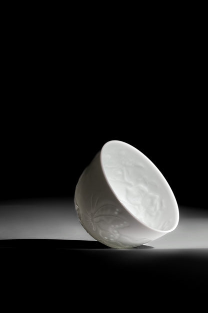 [清本源 x Gohobi Gallery] Tasse à thé de vigne de lotus bleu