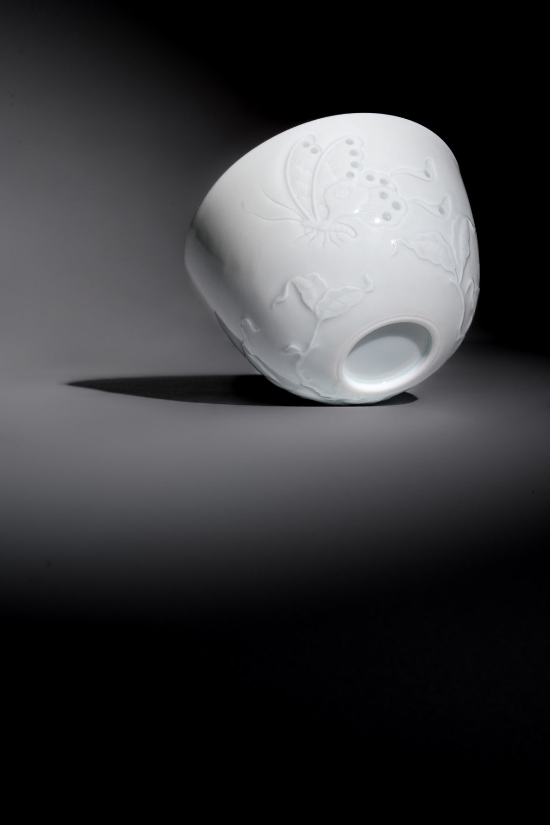 [清本源 x Gohobi Gallery] Tasse à thé de vigne de lotus bleu